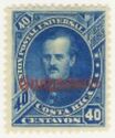 Prospero Fernandez (1834-1885) overprint Guanacaste