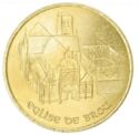 1 euro de Bourg en Bresse / Eglise de Brou