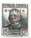 Concepción Arenal with Seville overprint (Typographed)