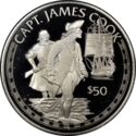 50 Dollars (British explorer Captain James Cook)
