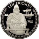 50 Dollars (Norse explorer Leif Ericson)