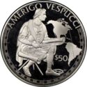 50 Dollars (Italian explorer Amerigo Vespucci)