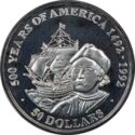 50 Dollars (Italian explorer Columbus and his Ship the Santa Maria)