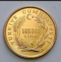 500,000 Lira (125th Anniversary of Turkish Red Crescent)