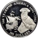 100 Dollars (Portuguese explorer Ferdinand Magellan)