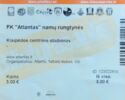 FK “Atlantas“ home match