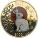 100 Dollars (Year of the Rabbit)