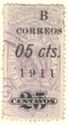 Revenue stamp Overprinted