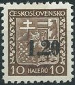 Czechoslovak Coat of Arms, surcharged