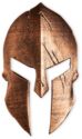 10 Dollars (Spartan Helmet Silver 3D)