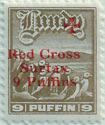 Red Cross Surtax Overprints