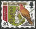 Coat of Arms and Common Ground-Dove (Columbina passerina)