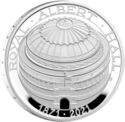5 Pounds (Royal Albert Hall 150th Anniversary - Silver)