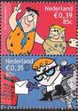 Cartoon Characters - Se-tenant Pair from Booklet