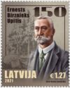 150th Birth Anniv of Ernests Birznieks-Upītis (1871-1960)