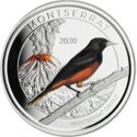 2 Dollars (Montserrat oriole - Coloured)