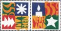 December Stamps 1994 Se-tenant Pair