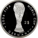 2 Dollars (18th World Championship Football 2006 Germany)