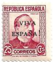 Manuel Ruiz Zorilla with Orense overprint (Typographed)