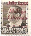 Vicente Blasco Ibáñez with Malaga overprint (Typogrpahed)