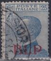 Vittorio Emanuele III overprinted B.L.P.