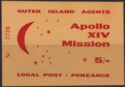 Apollo XIV Mission, Local Post, Penzance