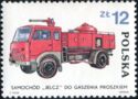 "Jelcz" Car for Extinguishing with Powder, 1970