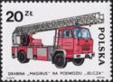 "Magirus" Ladder on the "Jelcz" Chassis, 1980