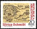 Ulrico Schmidt (1510-1579) - Drawing of Buenos Aires