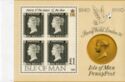 The Isle of Man Post Office Commemorative Stamp Booklet pane