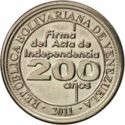 25 Céntimos (Signing of the Verbal Independence 200 years)