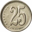 25 Céntimos (Signing of the Verbal Independence 200 years)