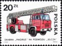 "Magirus" Ladder on the "Jelcz" Chassis, 1980