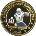 1 Dollar (New England Patriots Super Bowl Championship - Julian Edelman)