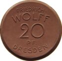 20 Pfennig (Friedrich Wolff)