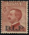 Vittorio Emanuele III overprinted B.L.P.