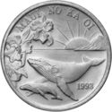 1 Maui Trade Dollar (Whales)