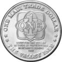 1 Maui Trade Dollar (Geese)