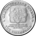1 Maui Trade Dollar (Whale)