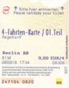 4-Fahrten-Karte, Teil 1