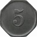 5 Pfennig (Kunstmühle Carl Zinn)