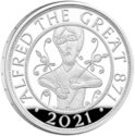 5 Pounds (Alfred the Great - Silver)