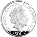 5 Pounds (Alfred the Great - Silver)