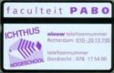 Faculteit Pabo Ichthus Hogeschool