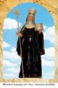 "Fara (Burgundofara) Abbess", Cinisi, Sicily - Saints (F)
