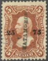 Hidalgo, unwmk, overprinted