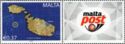 MaltaPost logo on grey background