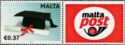 MaltaPost logo on red background