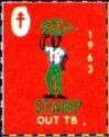 Anti-TB labels 1963: Stamp out TB