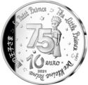 10 Euro (The Little Prince 75th anniversary. The Fox)
